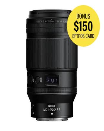 Nikon Nikkor Z MC 105mm f/2.8 VR S Macro Lens