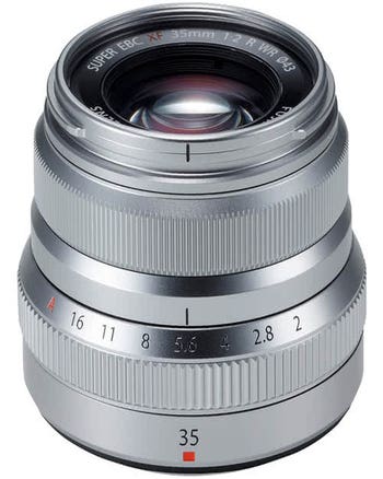 Fujifilm XF 35mm f/2 R WR Lens Silver