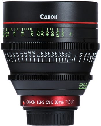 Canon CN-E 85mm T1.3 L F Cine Lens (EF Mount)