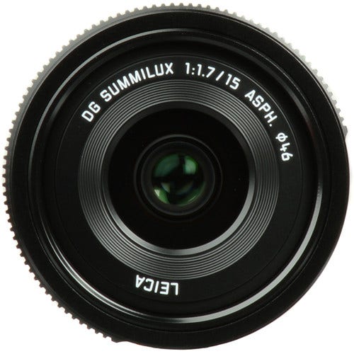 Panasonic Lumix G Leica 15mm f/1.7 Lens | CameraPro AU