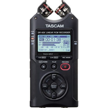Tascam DR-40X 4 Ch Linear PCM Handheld Recorder