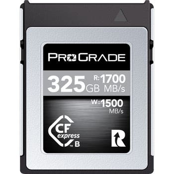 ProGrade Digital PGCFX325GCPNA 325GB CFexpress 2.0 Type B Cobalt Memory Card