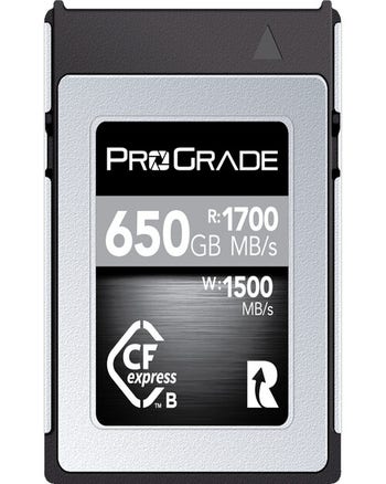 ProGrade Digital PGCFX650GCPNA 650GB CFexpress 2.0 Type B Cobalt Memory Card