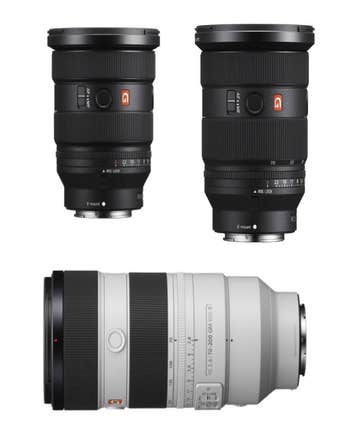 Sony FE 16-35mm + FE 24-70mm + FE 70-200mm GM II Lens Bundle