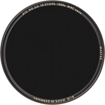 B+W Master ND 3.0 58mm Filter MRC NANO - 10 Stops