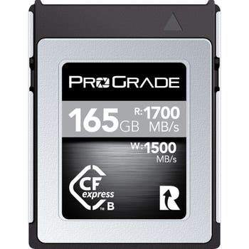 ProGrade Digital PGCFX165GCPNA 165GB CFexpress 2.0 Type B Cobalt Memory Card