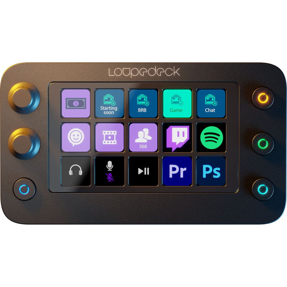 Loupedeck Live S Streaming Editing Console | CameraPro Australia
