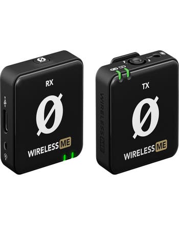 Rode Wireless ME compact wireless microphone system with RX receiver and TX transmitter units