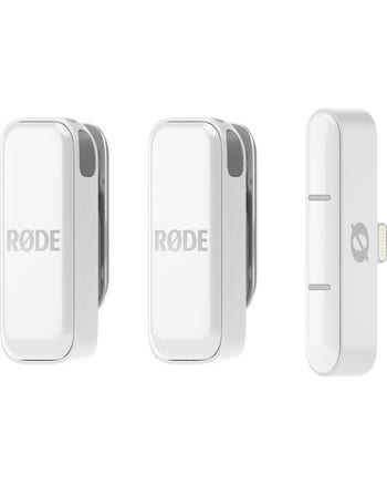 Rode Ultra-Compact Wireless Microphone for USB-C Smartphones - White