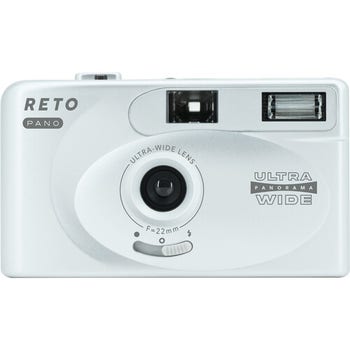 Reto Pano 35mm Film Camera Metallic Silver