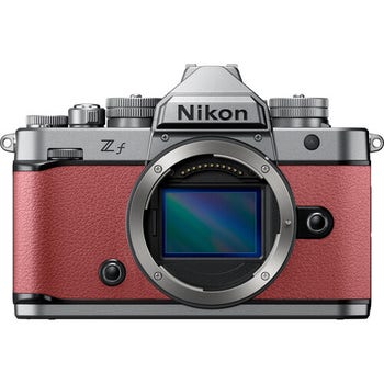 Nikon Z f Mirrorless Full Frame Camera Silver Body - Mauve Pink