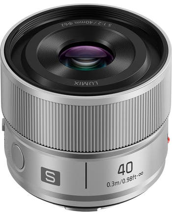 Panasonic Lumix S 40mm f/2 Lens - Silver