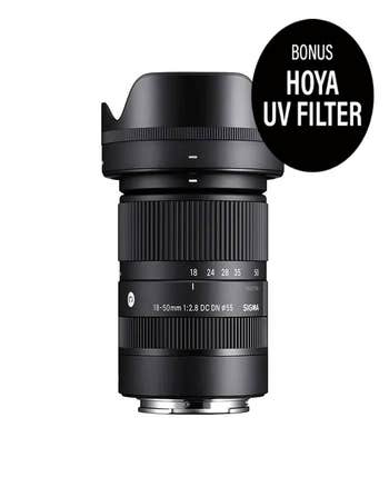 Sigma 18-50mm f/2.8 DC DN Contemporary Lens for Canon RF Mount