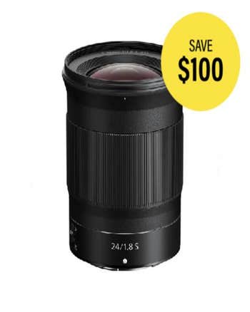 Nikon NIKKOR Z 24mm f/1.8 S Lens