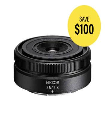 Nikon NIKKOR Z 26mm f/2.8 Lens