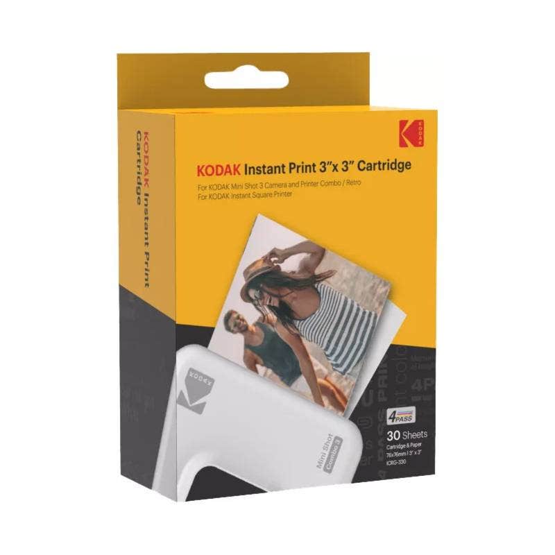 Kodak Instant 3X3 Camera Cartridge 30 Sheets | CameraPro Australia