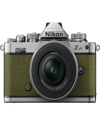 Nikon Z fc Olive Green + NIKKOR Z DX 16-50 VR SL Mirrorless Camera Kit