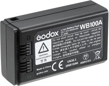 Godox WB100A 7.2V 3000Mah Li-Ion Rechargeable Battery