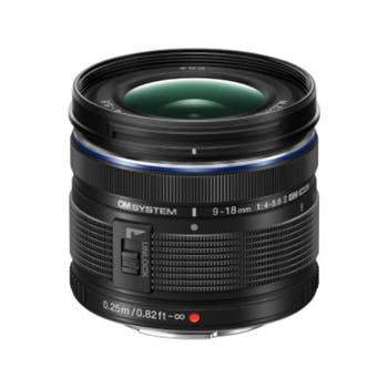 Ex Display - OM System M.Zuiko Digital ED 9-18mm f/4.0-5.6 II Lens