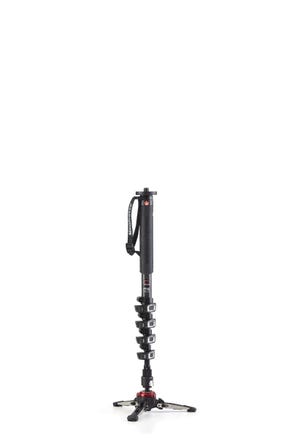 Manfrotto XPro Monopod 5 Sec CF with Fluidtech Base Foot