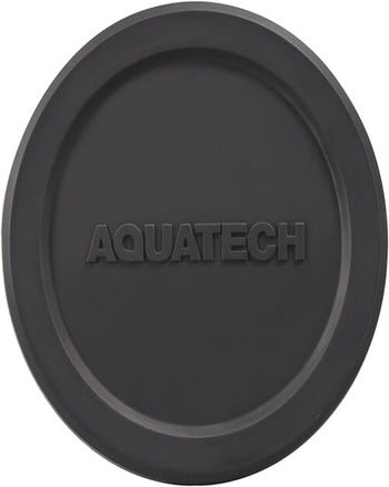 Aqua Tech XLD-135 (8" Dome) Cap Set - 1 x Front (Neoprene) & 1 x Rear