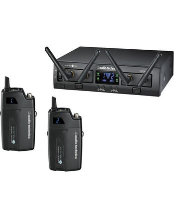 Audio-Technica System 10 PRO ATW-1311 Wireless Mic System Twin Pack