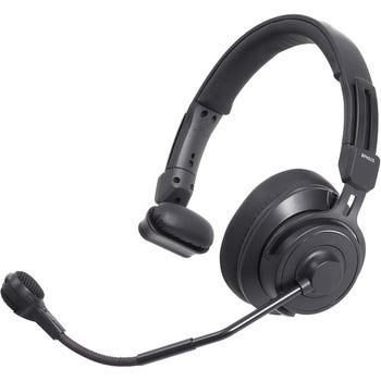 Audio-Technica BP-HS2S Single Ear Professional Broadcast Headset With Hypercardioid Dynamic Microphone
