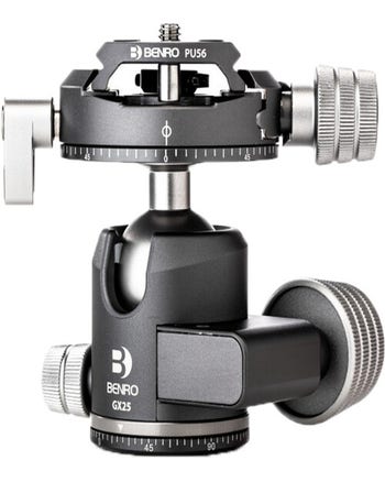 Benro GX25 Low Profile Ball Head PU56 Plate