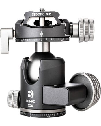 Benro GX30 Low Profile Ball Head PU56 Plate