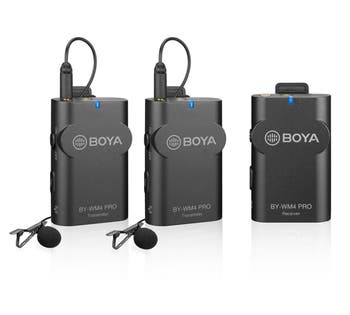 Ex-Display Boya BY-WM4 Pro-K2 Wireless Mic System w 2 Transmitters