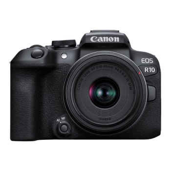 Canon EOS R10 Mirrorless Camera with RF-S 18-45mm Lens Kit