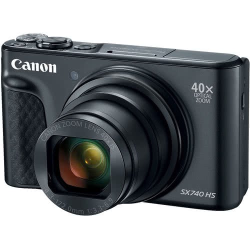 Canon Powershot SX740 HS Digital Compact Camera - Black