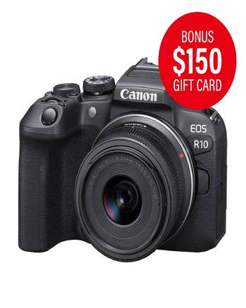 Canon EOS R10 Mirrorless Camera with RF-S 18-45mm Lens Kit