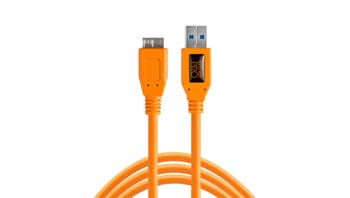 Tether Tools TetherPro USB 3 Male To Micro-B 5 Pin 30cm - Orange