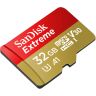 Sandisk Extreme MicroSD 32GB 100MB/s UHS-1 A1 Memory Card