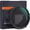 K&F Concept 67mm Nano-X Variable ND Filter, ND2~ND32, w/o Black Cross