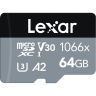 Lexar Professional 1066X MicroSD - 64GB
