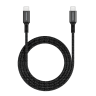 MICRODIA ExeCable Tweed PD240W 1.0m USB-C to USB-C Cable - Charcoal