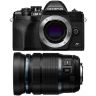 Olympus E-M10 Mark IV/4 Black Camera with M.Zuiko Pro 12-100mm f/4.0 Lens
