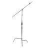 Xlite C-Stand Silver With Arm, Grips & Sliding Leg