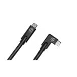 Tether Tools Tetherpro USB-C To USB-C Right Angle 4.6m - Black