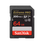 Sandisk Extreme PRO SD XC SDXXU 64GB 200MB/s Read 90MB/s Write Memory Card