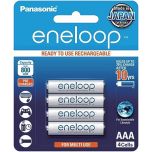 Eneloop AAA Solar Rechargeable Batteries 4 Pack