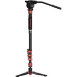 iFootage Cobra 3 C180F Monopod & Komodo K5 Fluid Head Bundle