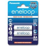 Eneloop AA Solar Rechargeable Batteries 2 Pack