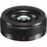 Panasonic Lumix G 20mm f/1.7 II ASPH Pancake Lens - Black