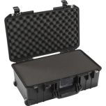 Pelican Case 1535 Air Black with Foam Hard Roller Case
