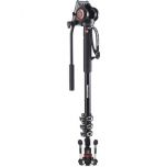 Manfrotto MVMXPRO500 with MVH500 Fluid Video Head Aluminium Monopod