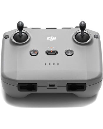 Front view of DJI Neo RC-N3 remote control showing dual joysticks and top control buttons