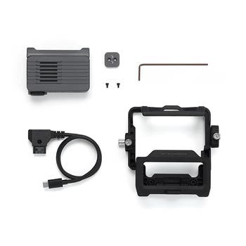 DJI SDR Transmission 2 Expansion Accessory Kit with plate, cold shoe adapter, D-TAP USB-C cable and hex key